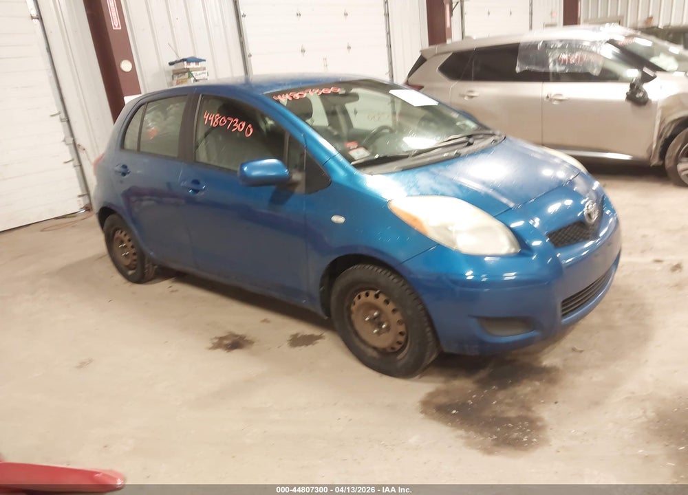 2010 TOYOTA YARIS VIN: JTDKT4K37A5296945