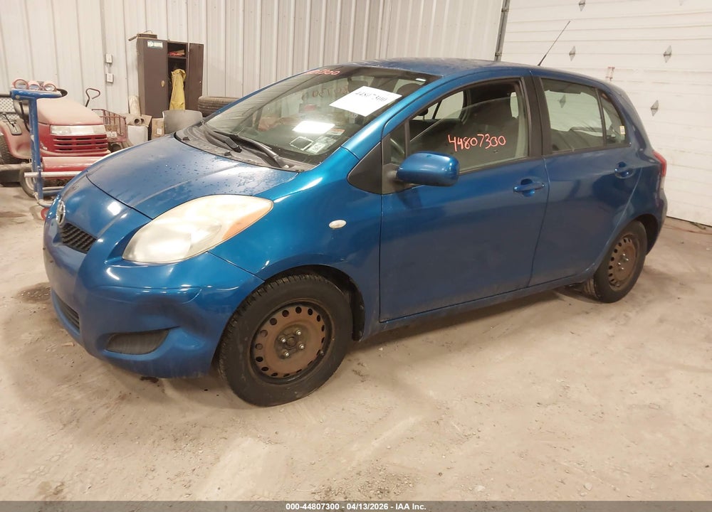 2010 TOYOTA YARIS VIN: JTDKT4K37A5296945