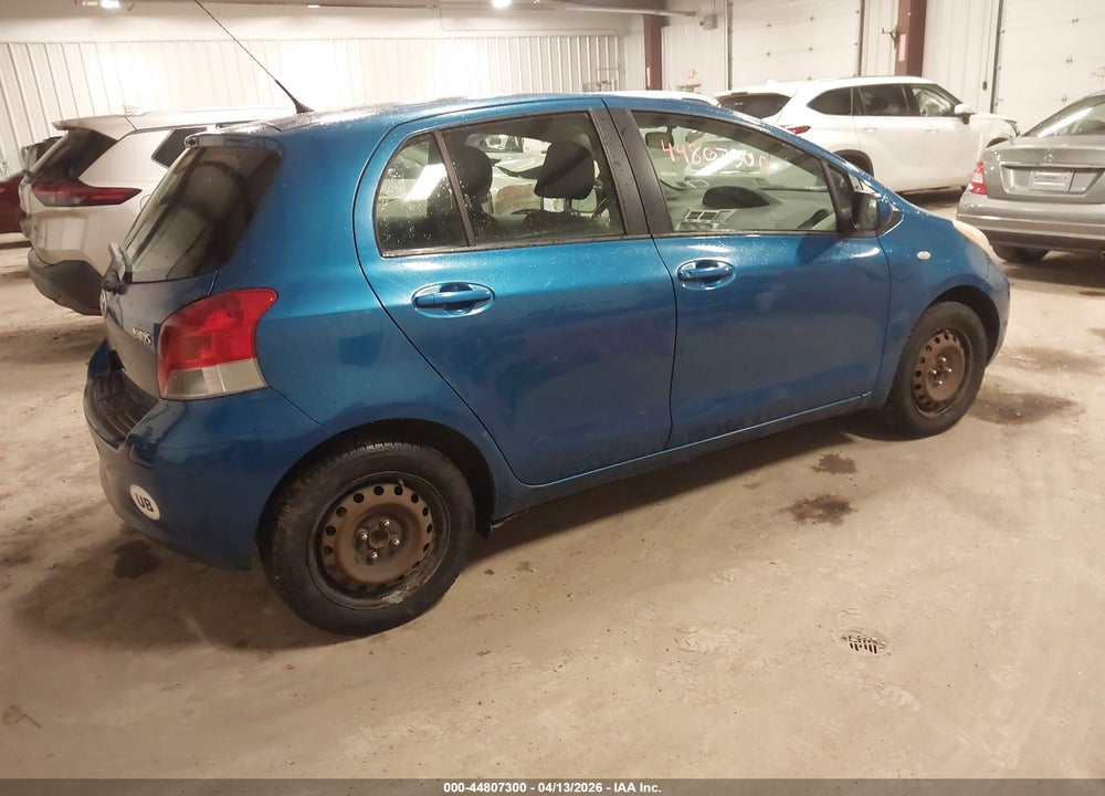 2010 TOYOTA YARIS VIN: JTDKT4K37A5296945