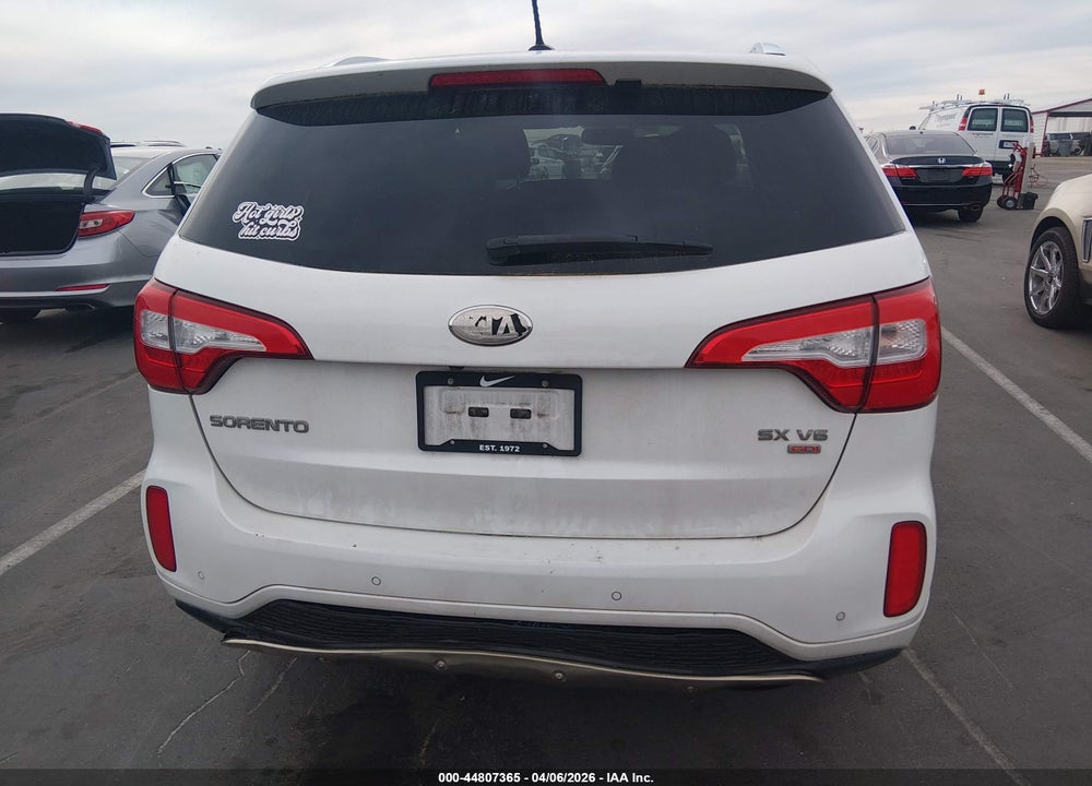 2015 KIA SORENTO SX V6 VIN: 5XYKWDA75FG553420