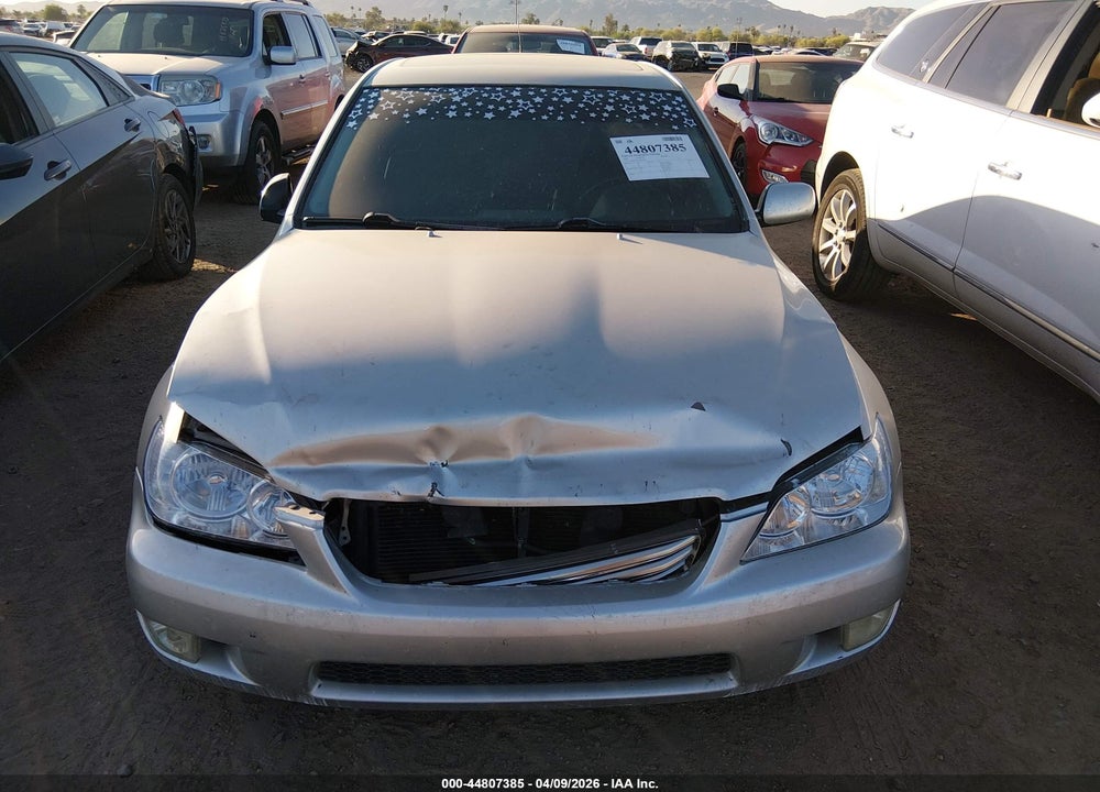 2001 LEXUS IS 300 VIN: JTHBD182410024259