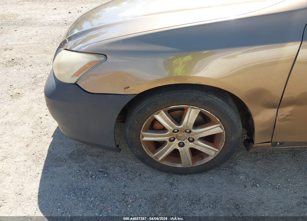 2007 LEXUS ES 350 VIN: JTHBJ46G872003310