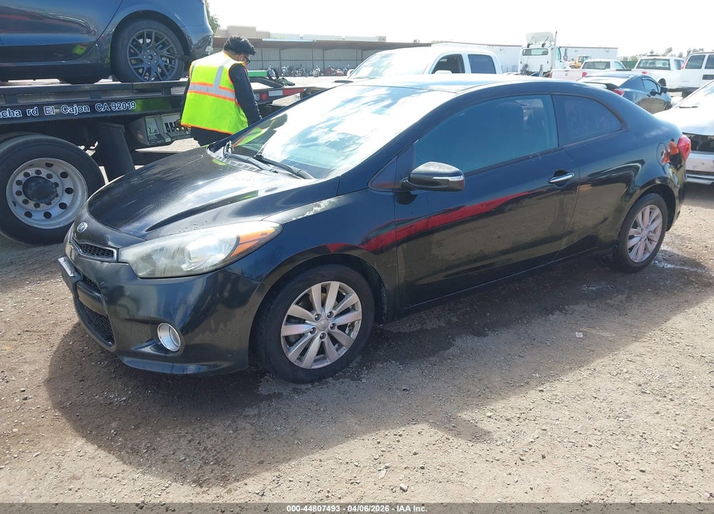 2014 KIA FORTE KOUP EX VIN: KNAFX6A84E5239815
