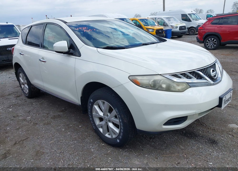 2011 NISSAN MURANO S VIN: JN8AZ1MU9BW063230
