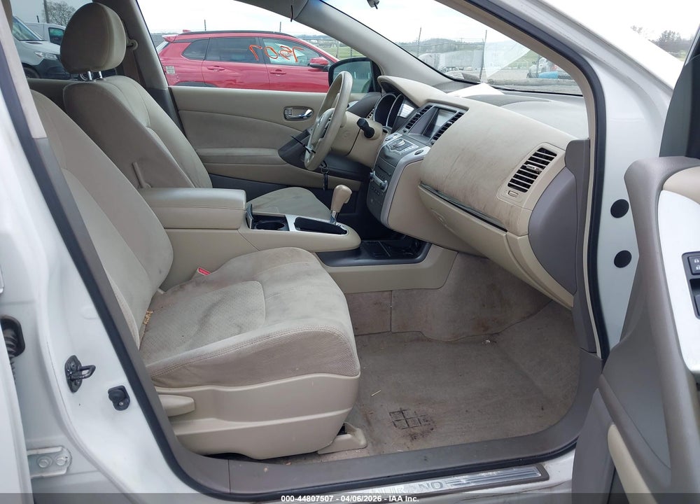 2011 NISSAN MURANO S VIN: JN8AZ1MU9BW063230