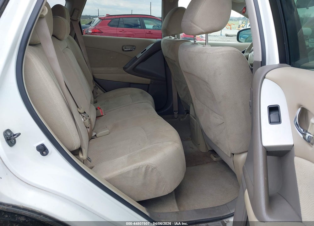 2011 NISSAN MURANO S VIN: JN8AZ1MU9BW063230