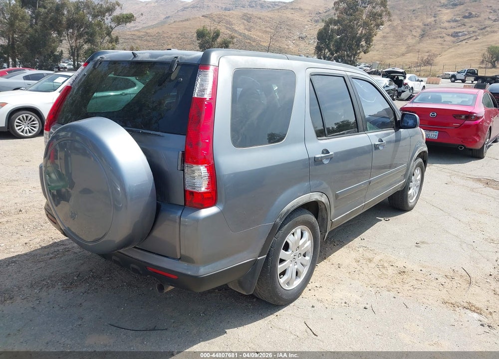 2005 HONDA CR-V SE VIN: JHLRD78995C008727