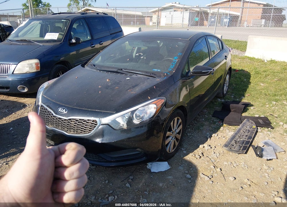 2016 KIA FORTE LX VIN: KNAFX4A62G5476728