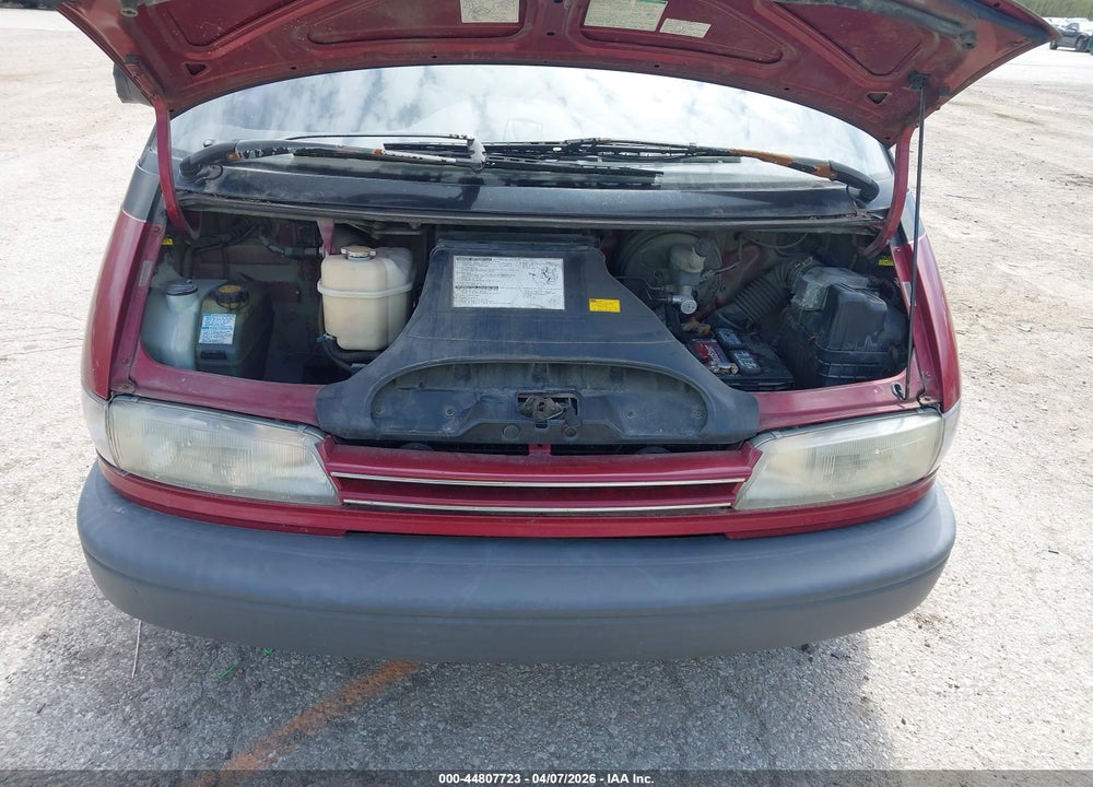 1993 TOYOTA PREVIA LE VIN: JT3AC12R7P1077275