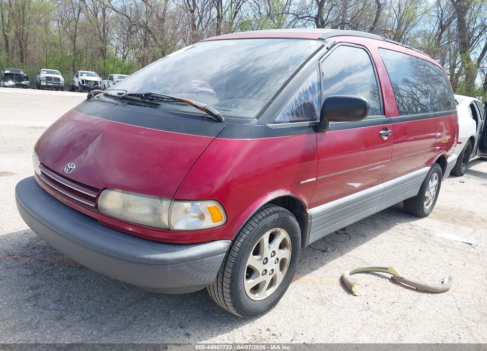 1993 TOYOTA PREVIA LE VIN: JT3AC12R7P1077275