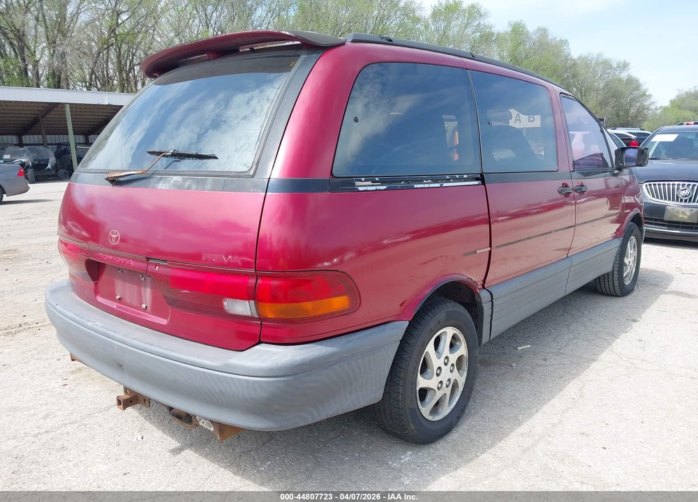 1993 TOYOTA PREVIA LE VIN: JT3AC12R7P1077275