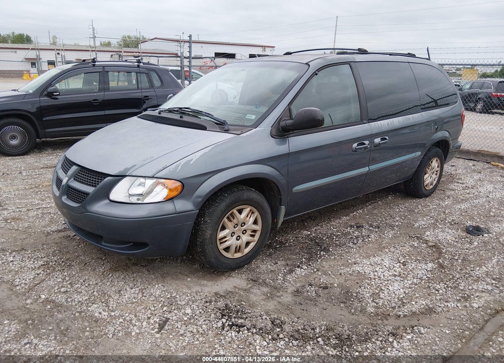 2002 DODGE GRAND CARAVAN SPORT VIN: 2B4GP443X2R754101