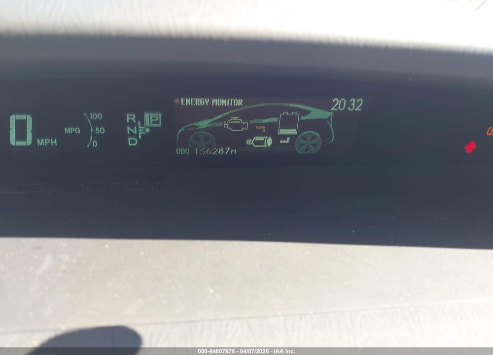 2011 TOYOTA PRIUS TWO VIN: JTDKN3DUXB1381622