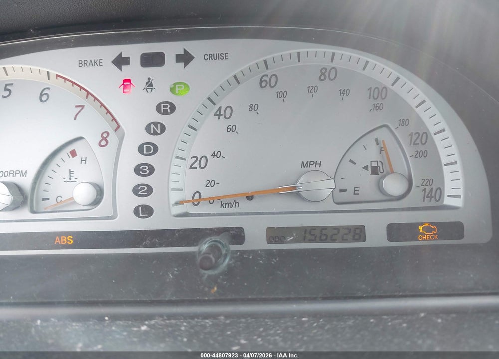 2003 TOYOTA CAMRY SE V6 VIN: 4T1BF32K23U054562