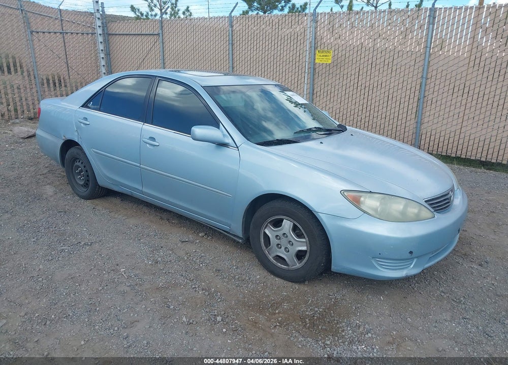 2005 TOYOTA CAMRY LE VIN: 4T1BE32K35U971063