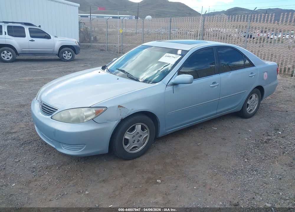 2005 TOYOTA CAMRY LE VIN: 4T1BE32K35U971063