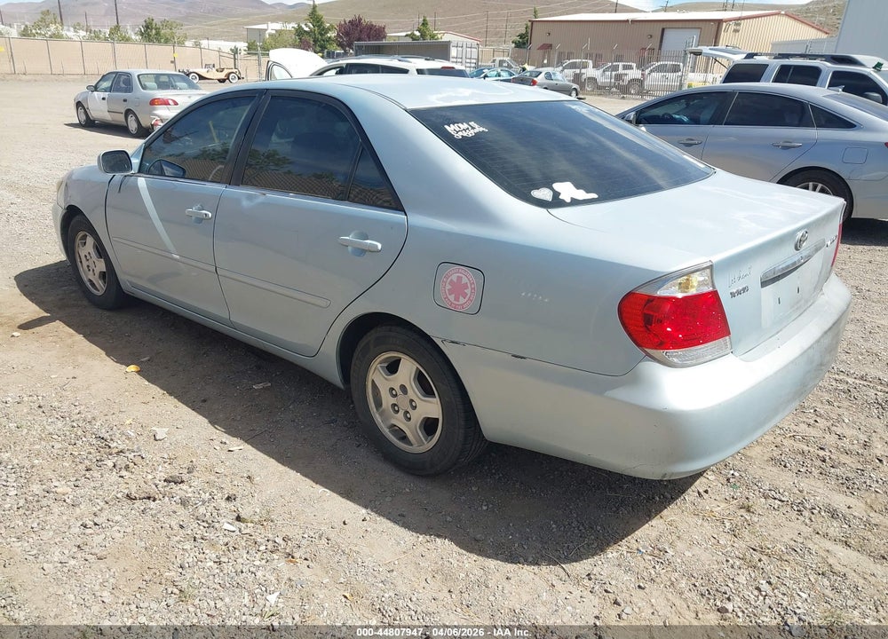 2005 TOYOTA CAMRY LE VIN: 4T1BE32K35U971063