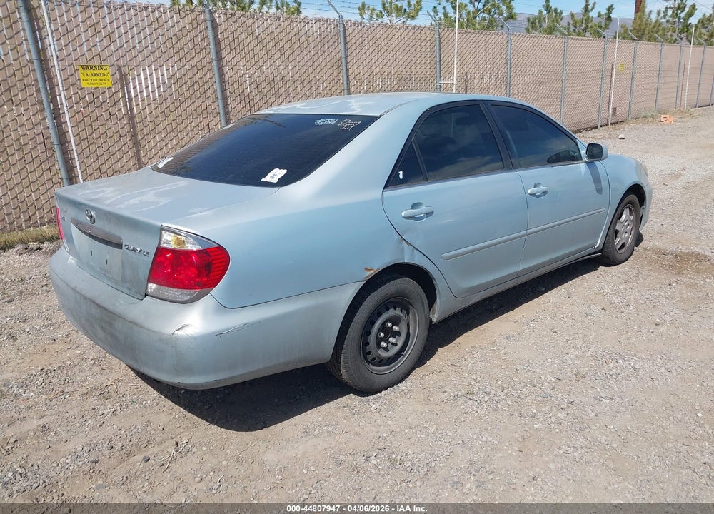 2005 TOYOTA CAMRY LE VIN: 4T1BE32K35U971063