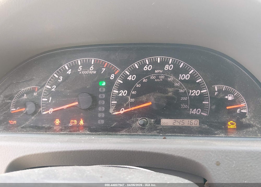 2005 TOYOTA CAMRY LE VIN: 4T1BE32K35U971063
