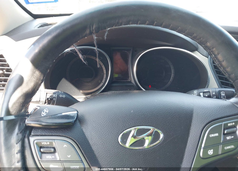 2013 HYUNDAI SANTA FE LIMITED VIN: KM8SR4HF8DU006315
