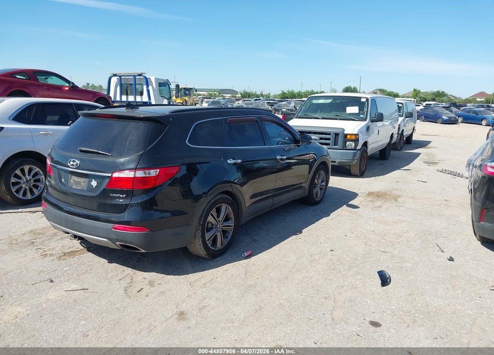 2013 HYUNDAI SANTA FE LIMITED VIN: KM8SR4HF8DU006315