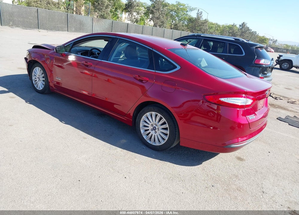 2016 FORD FUSION ENERGI SE LUXURY VIN: 3FA6P0PU5GR229305