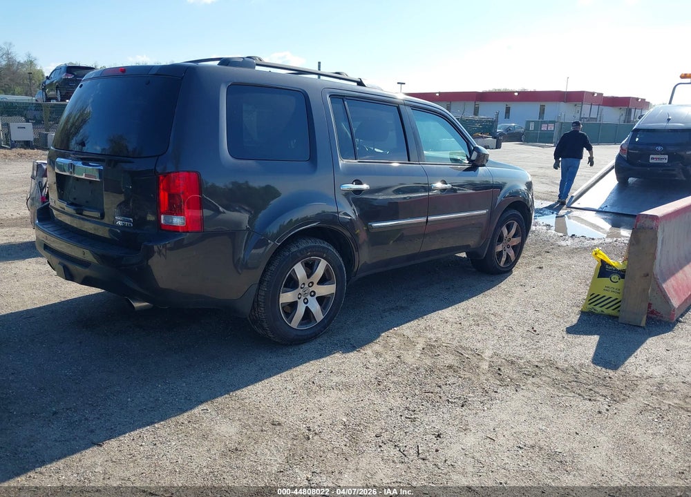 2012 HONDA PILOT TOURING VIN: 5FNYF4H94CB069985