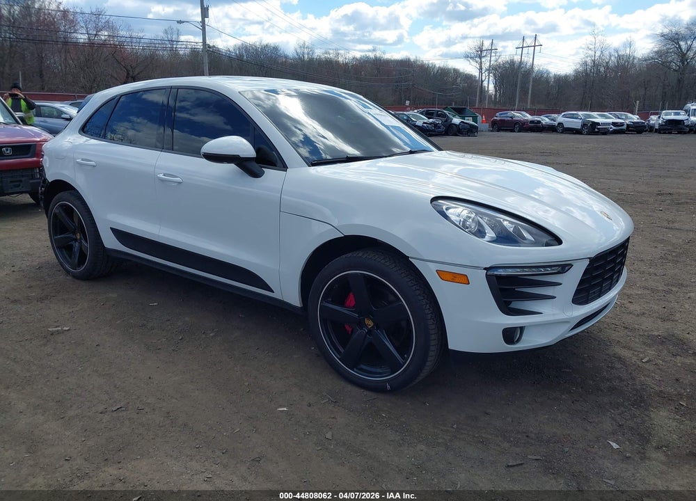 2015 PORSCHE MACAN S VIN: WP1AB2A54FLB71277
