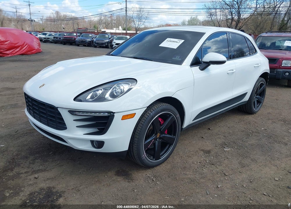 2015 PORSCHE MACAN S VIN: WP1AB2A54FLB71277
