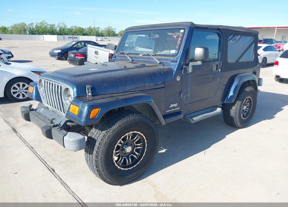 2005 JEEP WRANGLER UNLIMITED VIN: 1J4FA44S55P301026