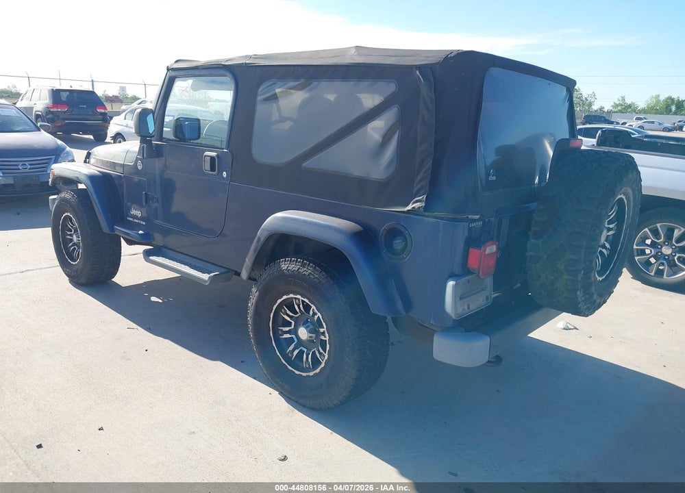 2005 JEEP WRANGLER UNLIMITED VIN: 1J4FA44S55P301026
