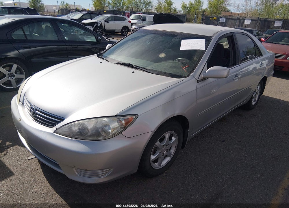 2005 TOYOTA CAMRY LE VIN: 4T1BE32K65U625623