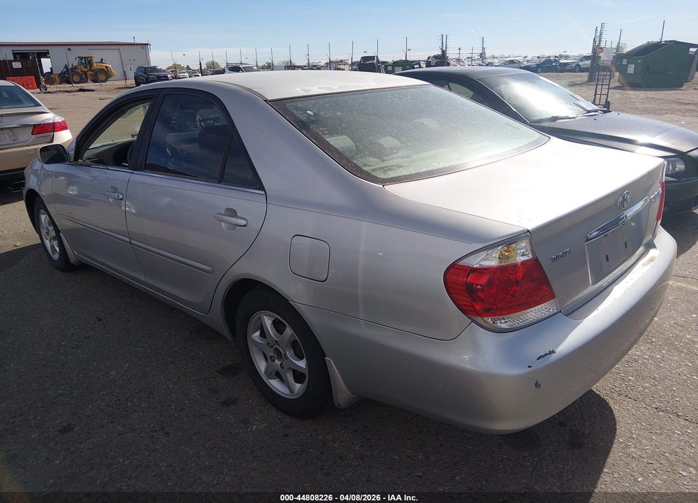 2005 TOYOTA CAMRY LE VIN: 4T1BE32K65U625623