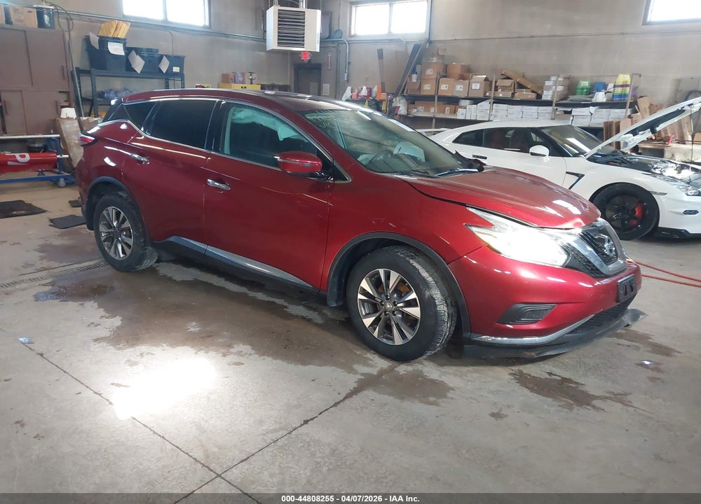 2016 NISSAN MURANO S VIN: 5N1AZ2MH0GN154738
