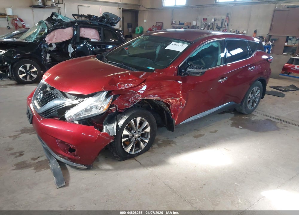 2016 NISSAN MURANO S VIN: 5N1AZ2MH0GN154738