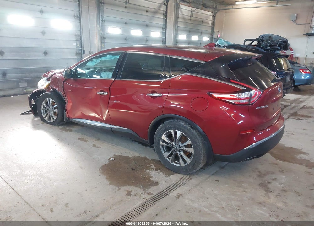 2016 NISSAN MURANO S VIN: 5N1AZ2MH0GN154738