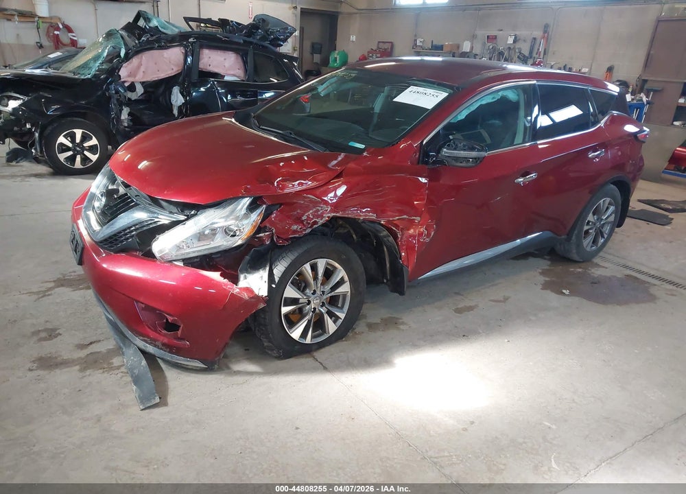 2016 NISSAN MURANO S VIN: 5N1AZ2MH0GN154738