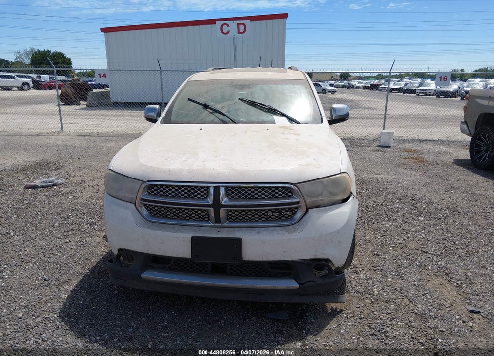 2012 DODGE DURANGO CITADEL VIN: 1C4SDHET7CC126759