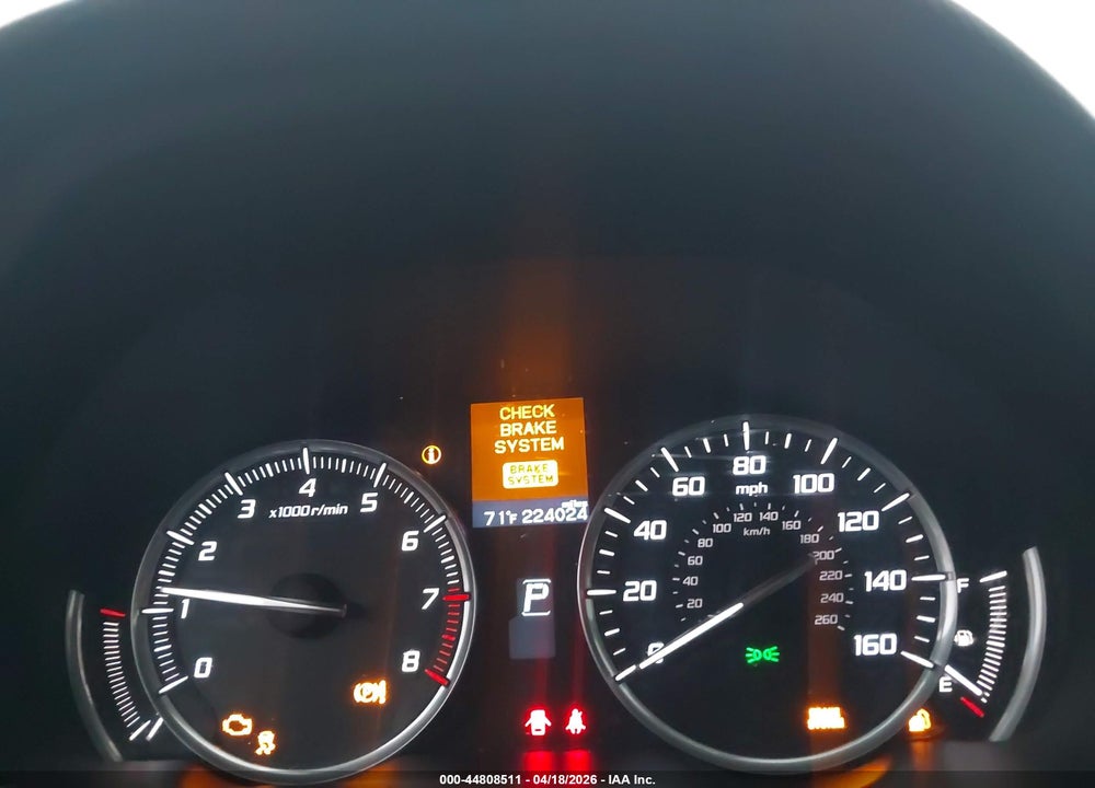 2016 ACURA TLX VIN: 19UUB1F38GA011451