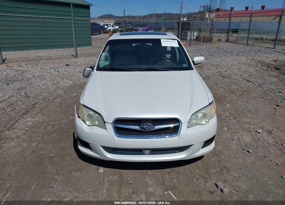 2008 SUBARU LEGACY 2.5I VIN: 4S3BL616287204758