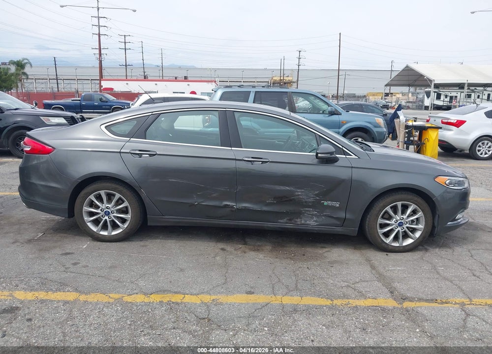 2017 FORD FUSION ENERGI SE LUXURY VIN: 3FA6P0PU2HR329699