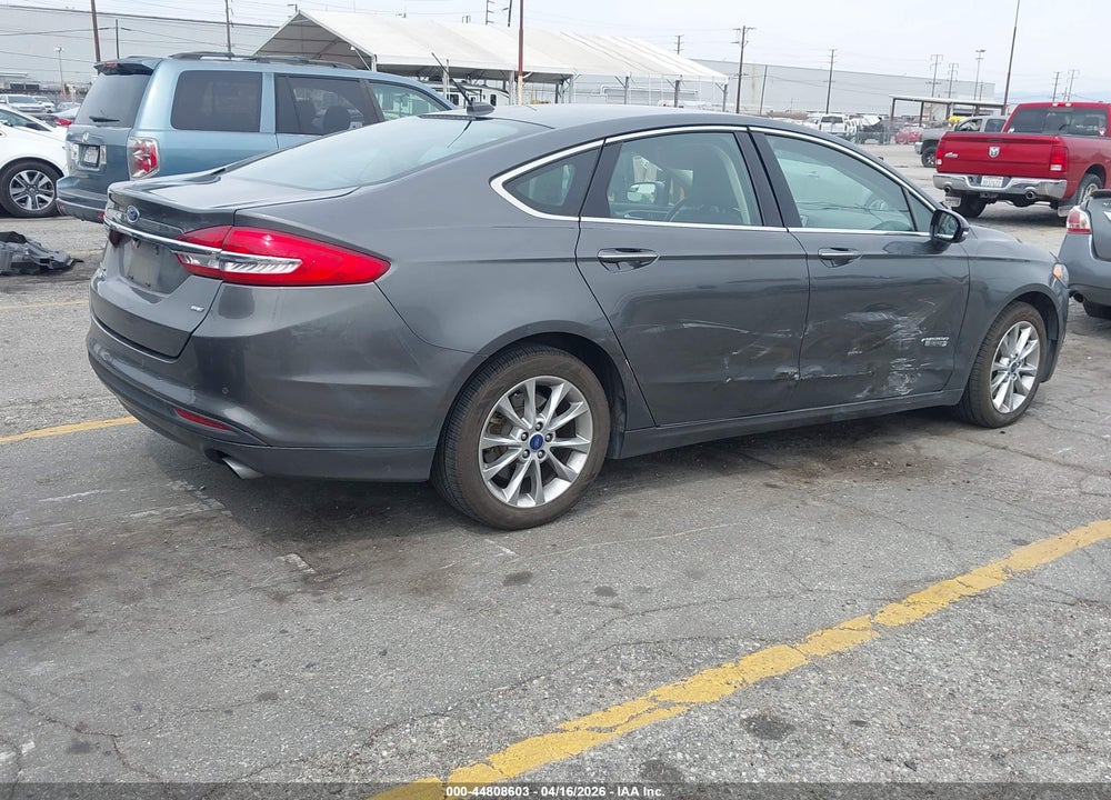 2017 FORD FUSION ENERGI SE LUXURY VIN: 3FA6P0PU2HR329699