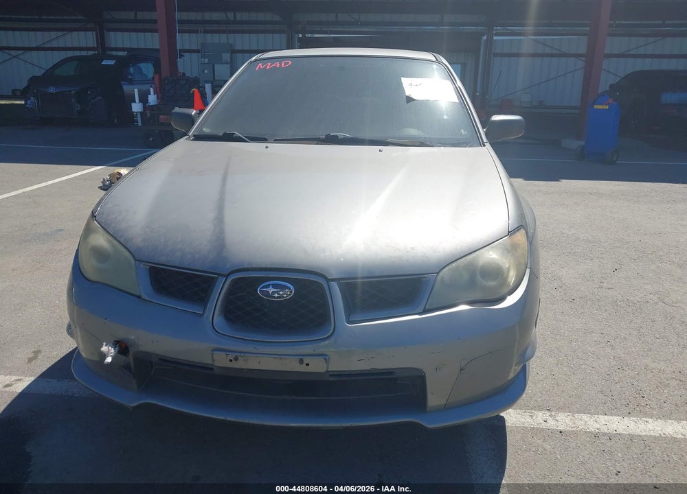 2006 SUBARU IMPREZA 2. VIN: JF1GD67646H516524