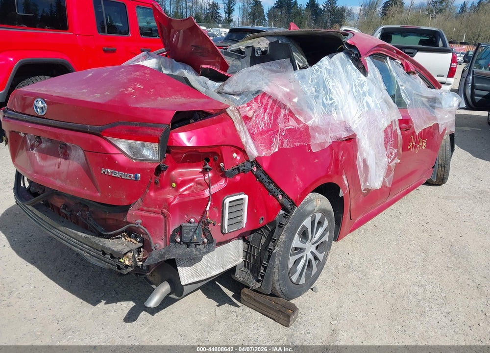 2021 TOYOTA COROLLA HYBRID LE VIN: JTDEAMDE1MJ003716
