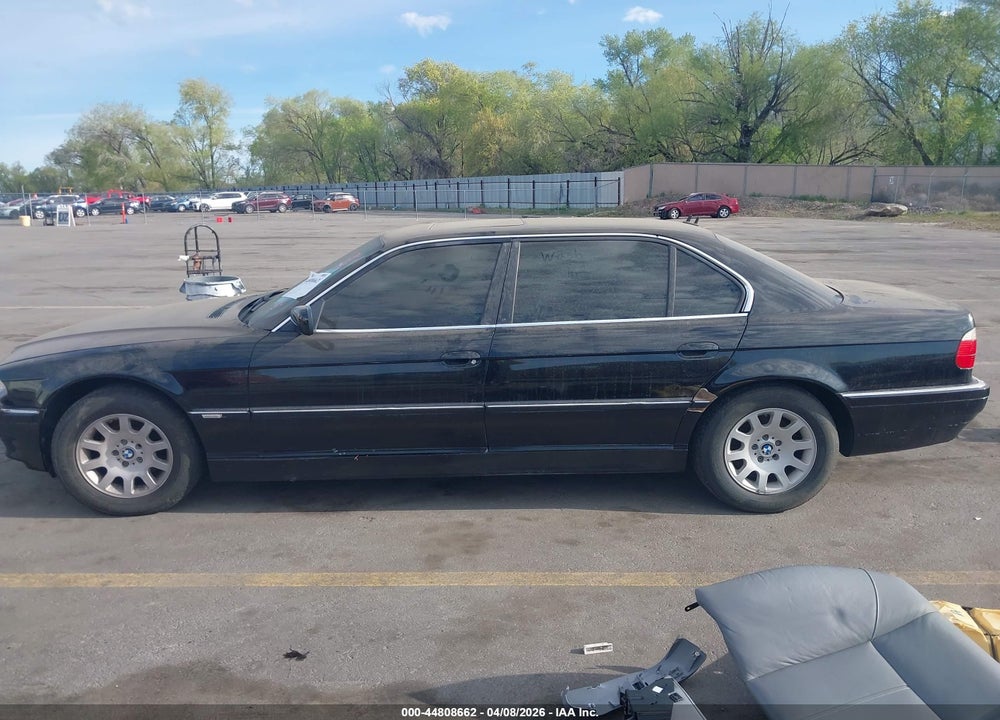 2001 BMW 740IL VIN: WBAGH83401DP24461