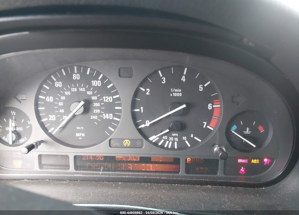 2001 BMW 740IL VIN: WBAGH83401DP24461