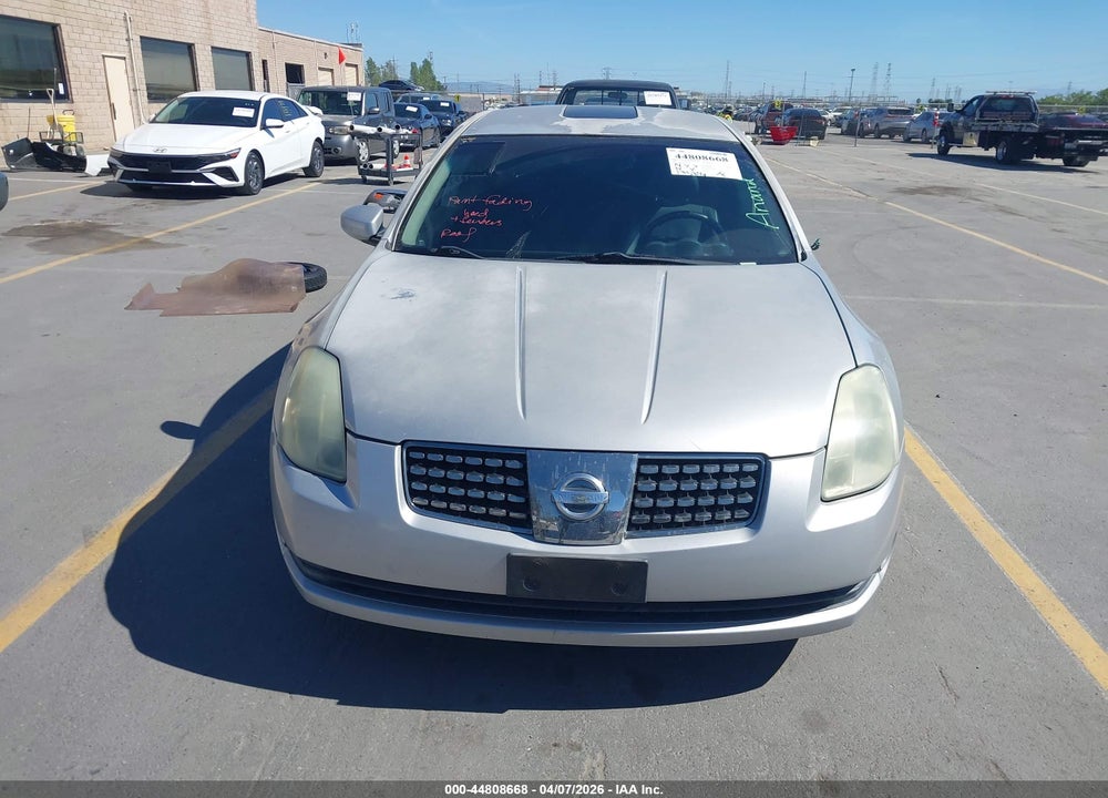 2004 NISSAN MAXIMA 3.5 SL VIN: 1N4BA41E94C891665