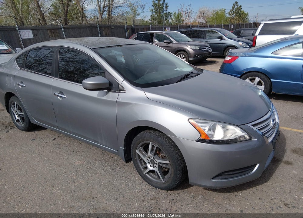 2013 NISSAN SENTRA S VIN: 3N1AB7APXDL763268