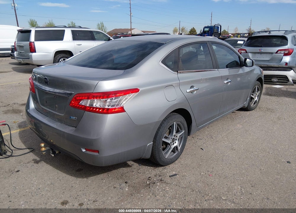 2013 NISSAN SENTRA S VIN: 3N1AB7APXDL763268