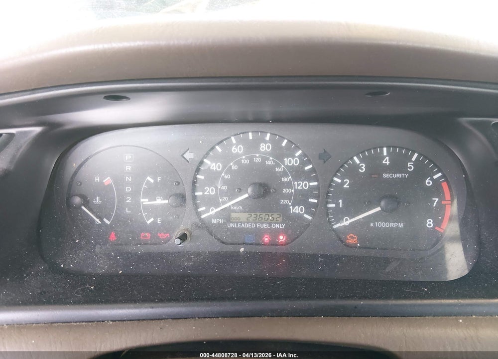 1998 TOYOTA CAMRY XLE V6 VIN: JT2BF28K3W0115332